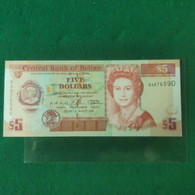 BELIZE  5 DOLLARS 1996 - Belize