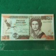 BELIZE  20 DOLLARS 2012 - Belize