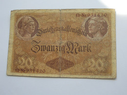 Allemagne -  Germany  20 Zwanzig Mark 1914 **** EN ACHAT IMMEDIAT **** - 20 Mark