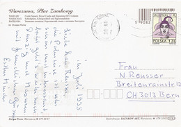 Polen Postkaart Uit 1998 Met 1 Zegel (3735) - Briefe U. Dokumente