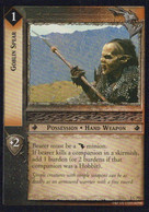 Vintage The Lord Of The Rings: #1 Goblin Spear - EN - 2001-2004 - Mint Condition - Trading Card Game - Il Signore Degli Anelli