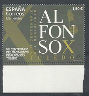 ESPAÑA 2021 - 800 Aniv. Nacimiento De Alfonso X (El Sabio) - Nuovi