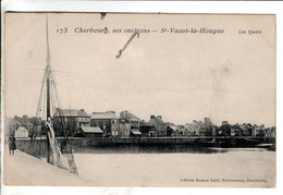 Cpa   Saint  Vaast La Hougue Les Quais - Saint Vaast La Hougue