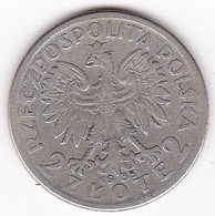 POLOGNE . 2 ZLOTE 1933. ARGENT - Polonia