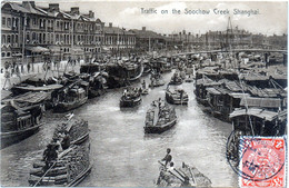 Shanghaï - Traffic On The Soochow Creek   En 1911 - China