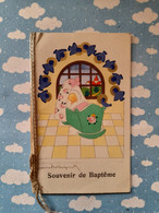 Faire Part Carte Souvenir De Bapteme Belgique Marcinelle Montignies Sur Sambre - Naissance & Baptême