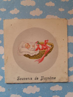 Faire Part Carte Souvenir De Bapteme Belgique Charleroi Marcinelle - Naissance & Baptême