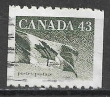 Canada 1992. Scott #1395 (U) Flag - Coil Stamps