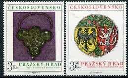 CZECHOSLOVAKIA 1975 Prague Castle  MNH / **. Michel 2291-92 - Neufs