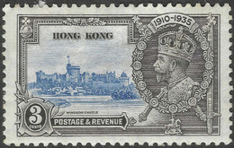 Hong Kong. 1935 KGV Silver Jubilee. 3c MH SG 133 - Neufs