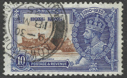 Hong Kong. 1935 KGV Silver Jubilee. 10c Used. SG 135 - Usados