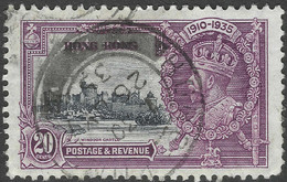 Hong Kong. 1935 KGV Silver Jubilee. 20c Used. SG 136 - Oblitérés