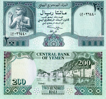 Yemen / 200 Rials / 1996 / P-29(a) / UNC - Yemen