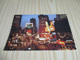 New York (Etats-Unis).Times Square At Night. - Time Square