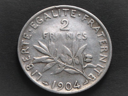 Belle Pièce ARGENT De 2 F SEMEUSE De 1904 - I. 2 Francs