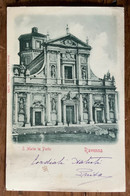 RAVENNA - S.MARIA IN PORTO - CARTOLINA D'EPOCA VIAGGIATA NEL 1901 -  CPF72 - Ravenna