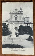 FAENZA - CHIESA S.FRANCESCO E MONUMENTO TORRICELLI - Annullo AMB.CASTELLAMARE A. - BOOGNA (1) 4/5/10 -  CPF73 - Faenza