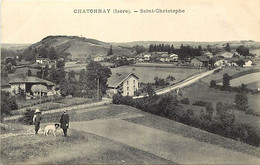 - Isère -ref-B56- Chatonnay - Saint Christophe - St Christophe - - Châtonnay