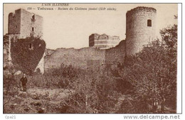 CPA TREVOUX Ruines Du Château - Trévoux