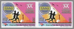 CAPE VERDE 2021 MNH Anti Alcohol Abuse Campaign Alokoholmißbrauch L'abus D'alcool 2v - OFFICIAL ISSUE - DHQ2146 - Drugs