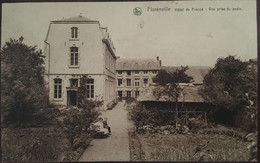 Cpa, écrite En 1925, Florenville, Hôtel De France- Vue Prise Du Jardin, Animée, édition L.Duparque, Bazar, BELGIQUE - Florenville