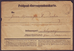MEURTHE - LAC - Tàd "K.PR.FELDPOST RELAIS I" En Franchise Militaire De Nancy (52) -> Stolzenan (Hanovre, Allemagne) - Guerre De 1870