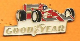 Pin's Good Year F1 Voiture De Course Signé Sauvagine - F1