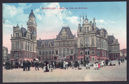 +++ CPA - BRUXELLES - BRUSSEL - Hôtel De Ville De SAINT GILLES   // - St-Gilles - St-Gillis