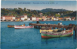 83  Saint   Mandrier Sur Mer  -   Panorama Du Port Et De La Ville - Saint-Mandrier-sur-Mer