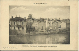 Les Villes Martyres , NOMENY , Vue Générale Après L'incendie , 20-22 Août 1914 , µ - Nomeny