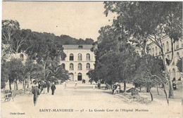 83  Saint   Mandrier Sur Mer  -       La Grande Cour De L' Hopital Maritime - Saint-Mandrier-sur-Mer