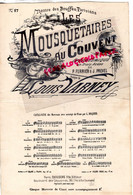 75-PARIS-PARTITION MUSIQUE LES MOUSQUETAIRES AU COUVENT-THEATRE BOUFFES PARISIENS-OPERA COMIQUE FERRIER LOUIS VARNEY - Partituras