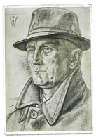 CPSM Allemagne WILLRICH Kunstler Illustrateur Dr NEUMANN Ehemaliger Führer Der Memeldeutschen DDA Schulfammlung 1940 - Willrich