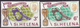 St.Helena. 1966, 175/76, MNH **, Football World Cup England - 1966 – Angleterre