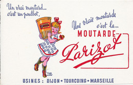 Une Vraie Moutarde C'est La MOUTARRDE Parizot - Usines : DIJON - TOURCOING - MARSEILLE - Senape