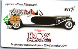 19653 - Großbritannien - BT , 101 Dalmatians , Special Edition Phonecard , Walt Disney - Otros & Sin Clasificación