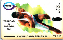 19711 - Trinidad & Tobago - TSTT , Ato Boldon , Sprinter , Card Damaged - Trinidad & Tobago