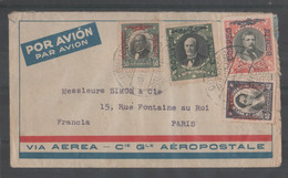 Cile 1929 - Lettera Di Posta Aerea Per La Francia            (g8125) - Cile