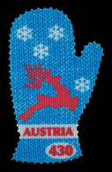 Austria 2021 Mih. 3619 Christmas (I). Mitten (textile Stamp) MNH ** - 2021-... Unused Stamps