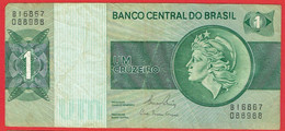 Brésil - Billet De 1 Cruzeiro - Non Daté - P191Ac - Brazil