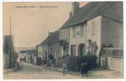 Delcampe - CPA - VILLIERS-ST-FREDERIC (Seine Et Oise) - Route De Cressay - Sonstige & Ohne Zuordnung