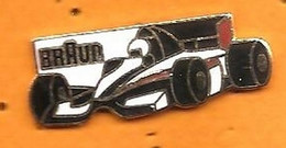 Pin's Voiture De Course Pub Braun - F1