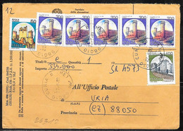 Italia/Italy/Italie: Raccomandata, Registered, Servizio Delle Riscossioni, Collection Service, Service De Collecte - 1991-00: Storia Postale