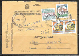 Italia/Italy/Italie: Raccomandata, Registered, Recommandè, Servizio Della Riscossione, Collection Service - 1991-00: Storia Postale