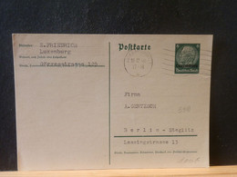 96/359 CP ALLEMAGNE SURCHARGE  OBL. 1940 - 1940-1944 German Occupation