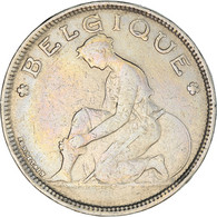 Monnaie, Belgique, 2 Francs, 2 Frank, 1923, TB, Nickel, KM:91.1 - 2 Francs