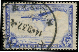 Pays : 131,1 (Congo Belge)  Yvert Et Tellier  N° :  PA 11 (o) - Used Stamps