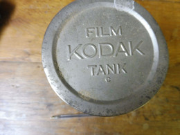 Compartiment En Métal Inox  FILM KODAK TANK  (hauteur = 19 Cm  ) (diamètre Du Couvercle = 12 Cm) - Matériel & Accessoires