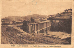¤¤  -  SAINT-BRIEUC   -  La Vallée Du Gouët Et Le Viaduc De Souzin  -  Chemin De Fer, Train       -  ¤¤ - Saint-Brieuc