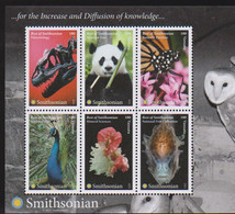 Vanuatu (2021) - MS -  /   Butterflies - Panda - Birds - Bears - Minerals - Owls - Dinosaur - Fossil - Papillons